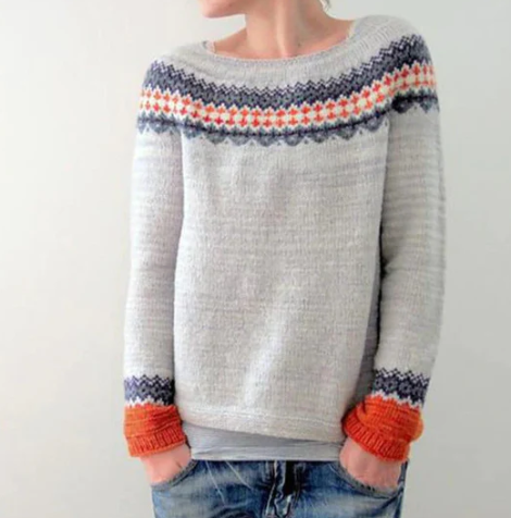 Gloria - Damen-Retro-Pullover