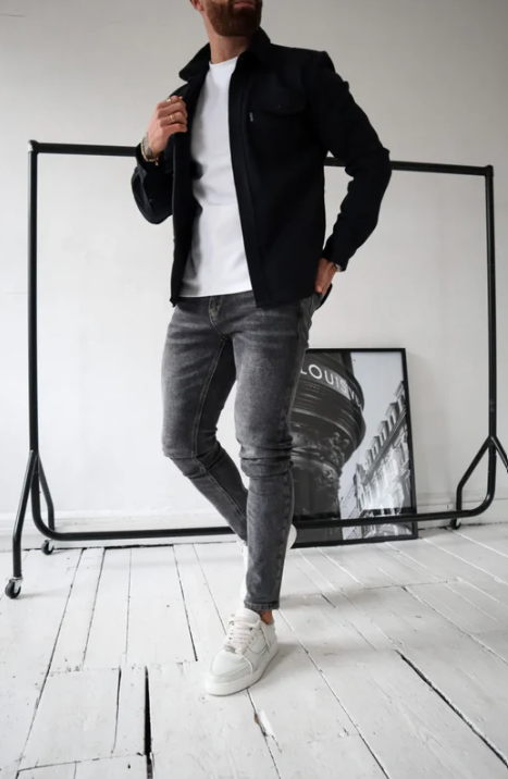 Gabriel - Hemdjacke mit Knopfleiste