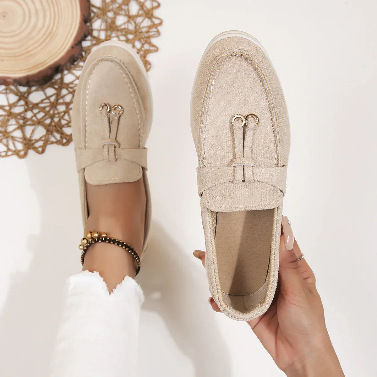 Faye - Flache, lässige Schuhe