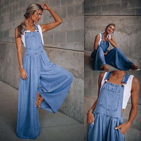 Sanura - Damen-Jumpsuit aus Denim