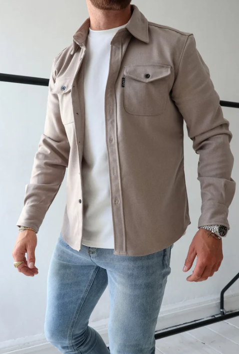 Gabriel - Hemdjacke mit Knopfleiste
