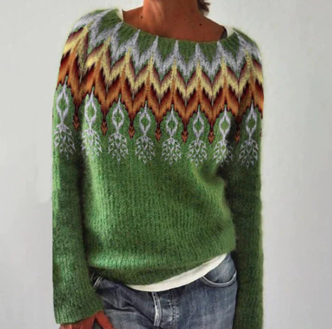 Gloria - Damen-Retro-Pullover