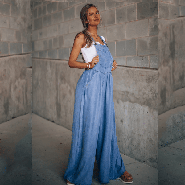 Sanura - Damen-Jumpsuit aus Denim