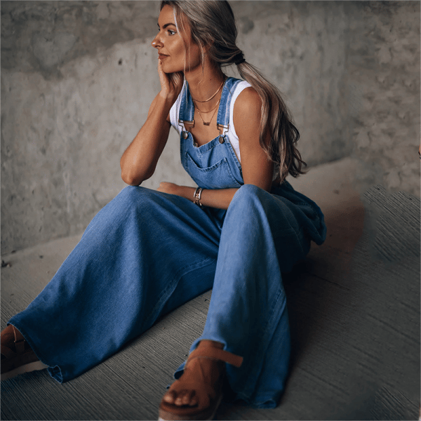 Sanura - Damen-Jumpsuit aus Denim