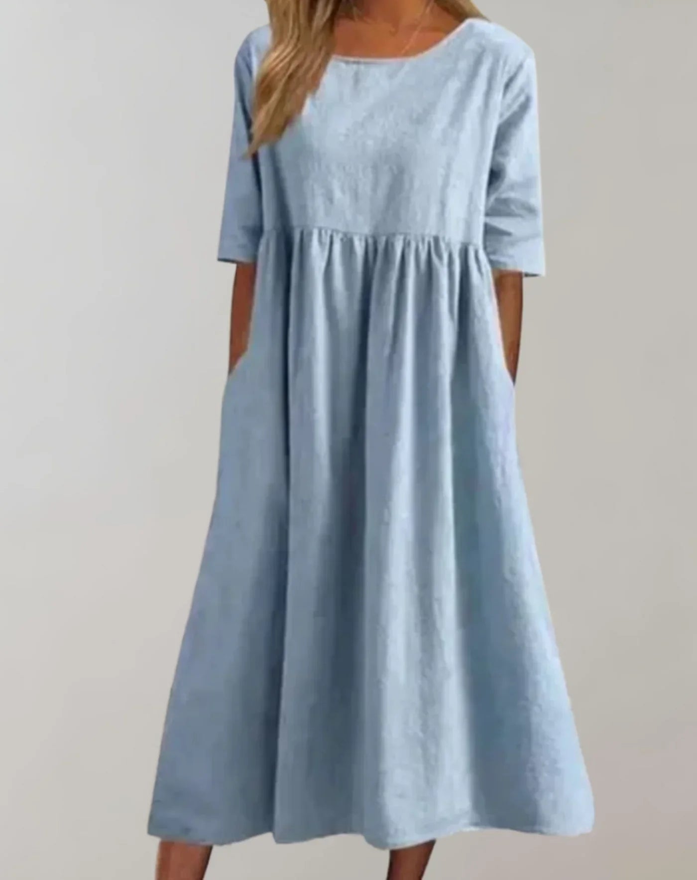 Brisa – Locker sitzendes Baumwollkleid