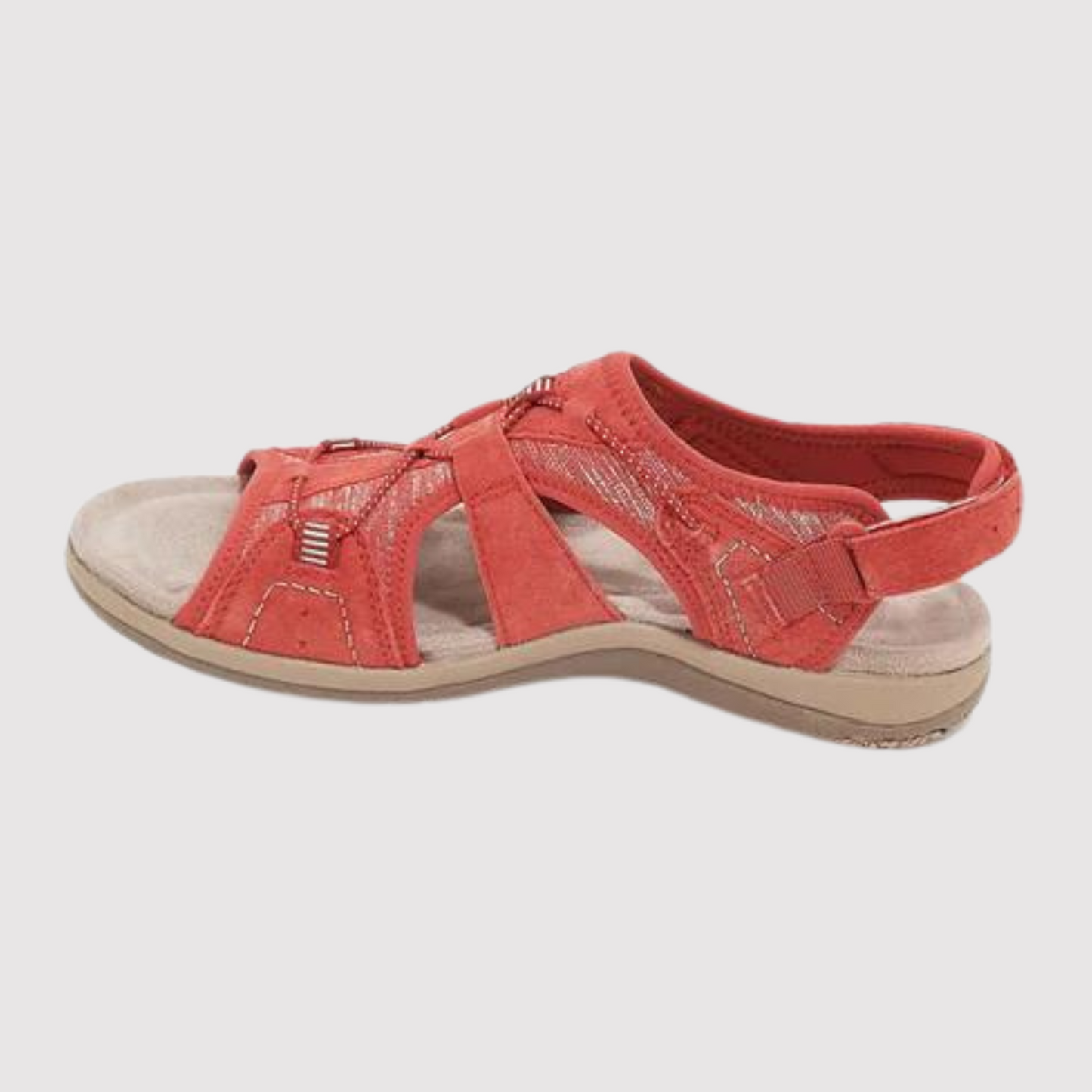 Caroline - Stützende und weiche, verstellbare orthopädische Sandalen für Fraue