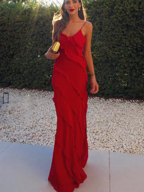 Camilla - Elegantes Kleid mit Rüsche