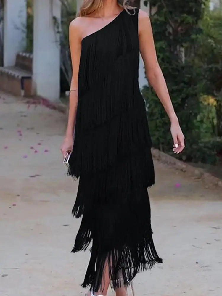 Andalusisches Fransenkleid